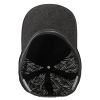 MRT Embroidered Black/Swirl Ponytail Hat (Snapback) Photo 3