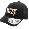MRT Embroidered Black/Swirl Ponytail Hat (Snapback) Photo 1